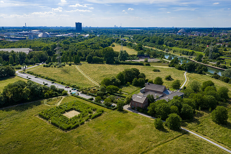 Gehölzgarten Ripshorst in Oberhausen als grüner IGA Ort